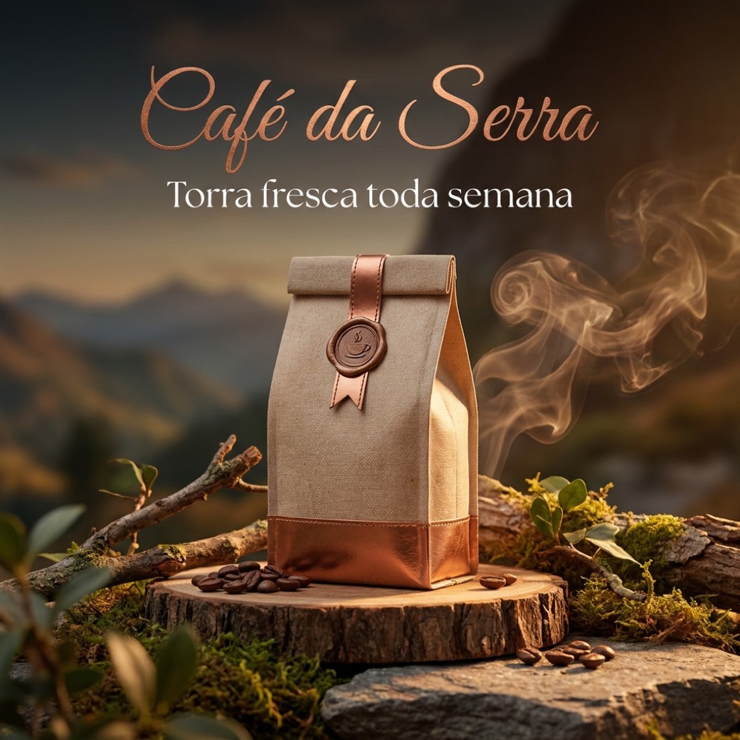 Anúncio de produto criado com IA